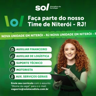 Faça parte do nosso Time de Niterói - RJ! NOVA UNIDADE EM NITERÓI - RJ